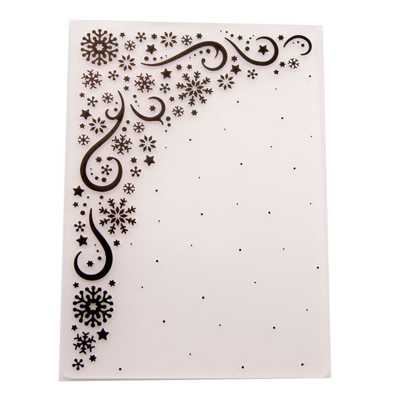 Christmas Snowflake Embossing Folder