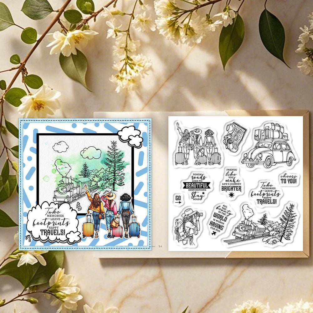 Girls' Trip Clear Stamps