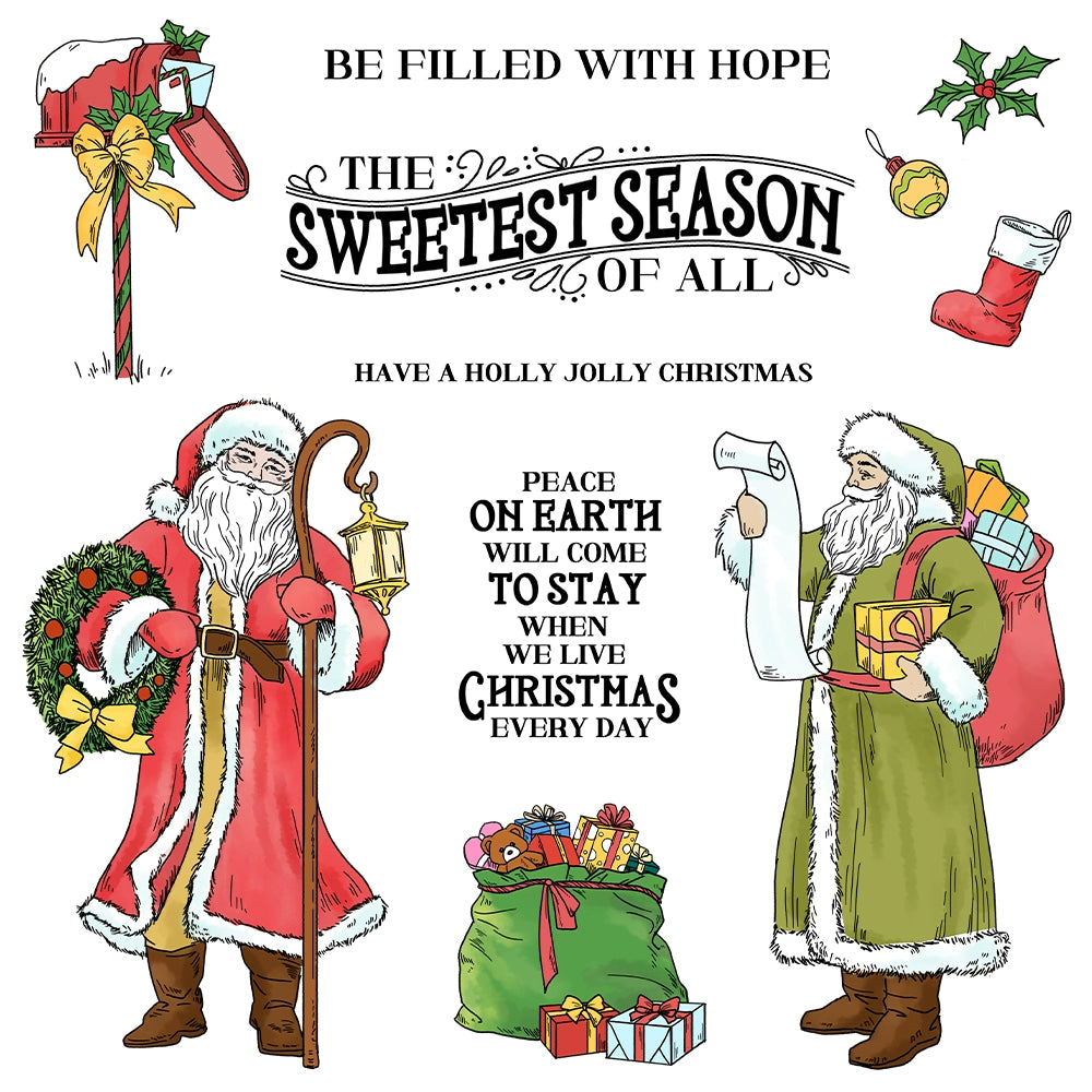 Santa Claus Dies & Stamps Set