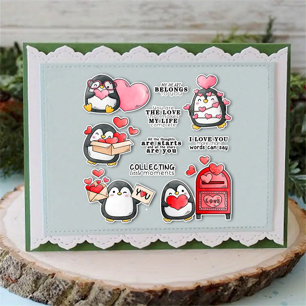 Valentine's Day Theme Dies & Stamps Set