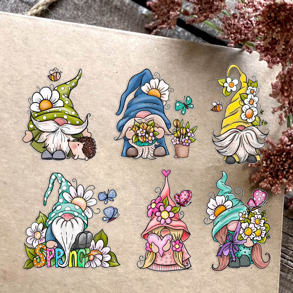 Spring Cute Gnome Dies & Stamps Set