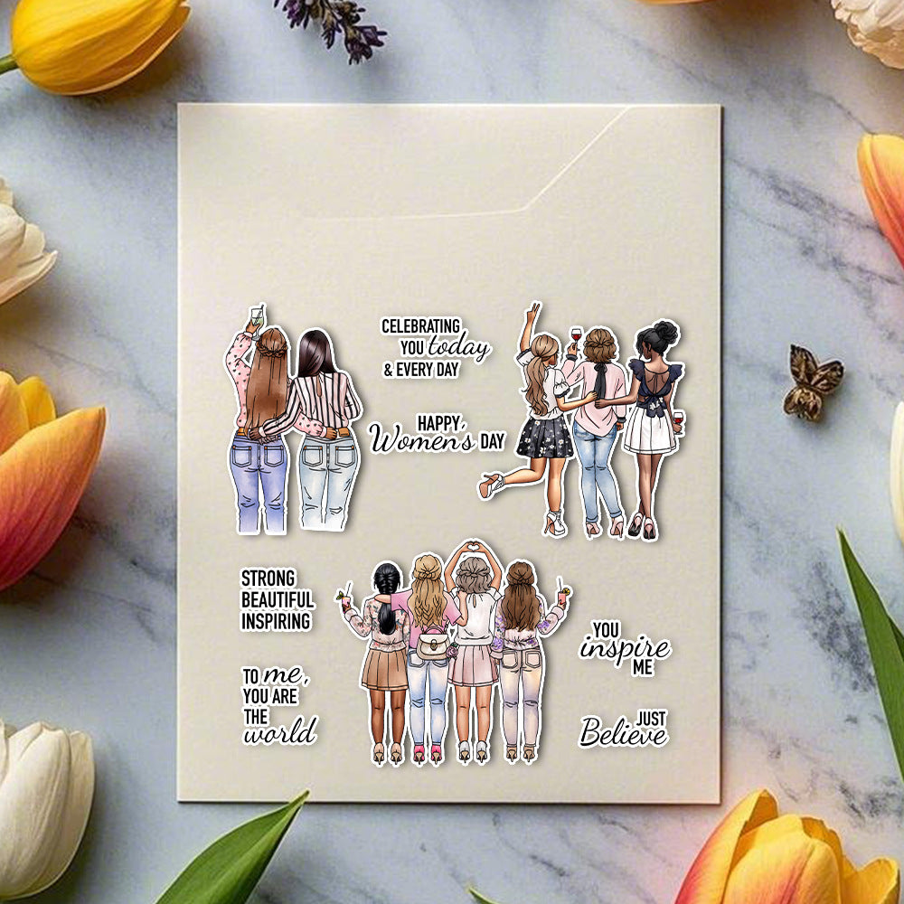 Great Girl Friendship Dies & Stamps Set