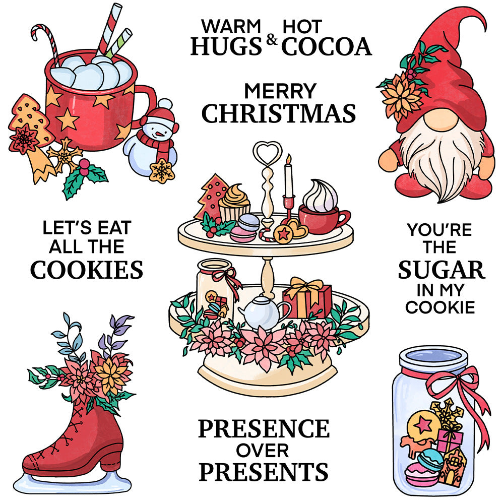 Christmas Snack Shop Dies & Stamps Set