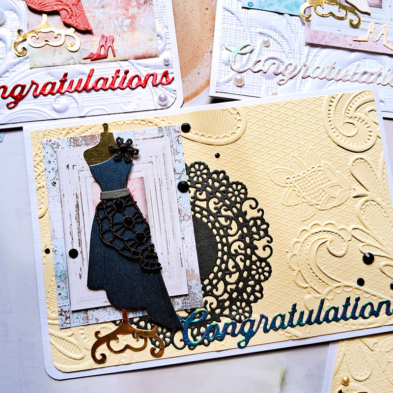 Women's Long Skirt Metal Cutting Dies