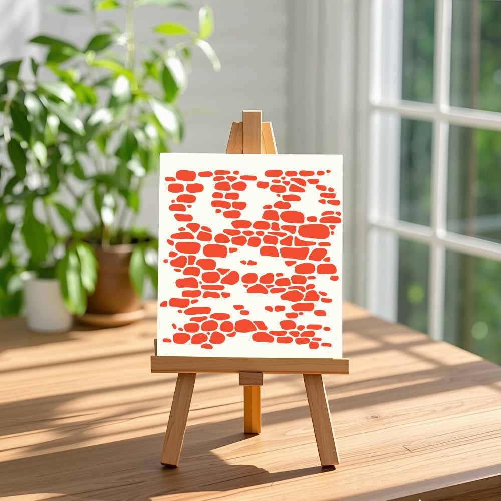 Wall Background DIY Painting Hollow Stencil