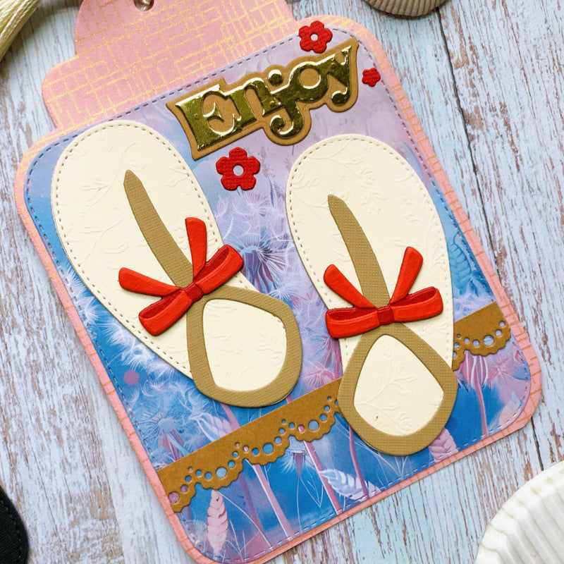 Summer Slippers Metal Cutting Dies