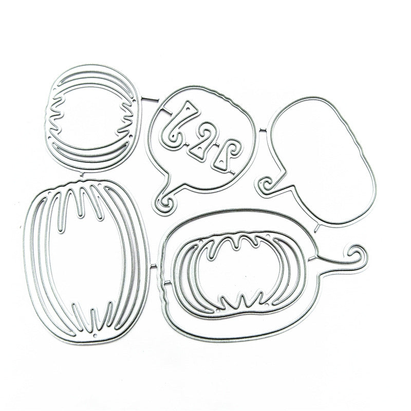 Three Halloween Pumpkins Metal Cutting Dies