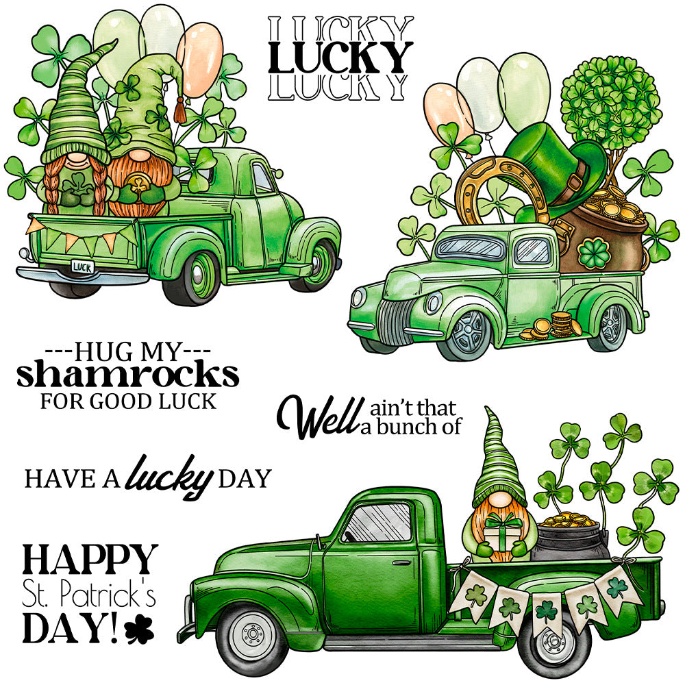 St. Patrick's Day Theme Dies & Stamps Set