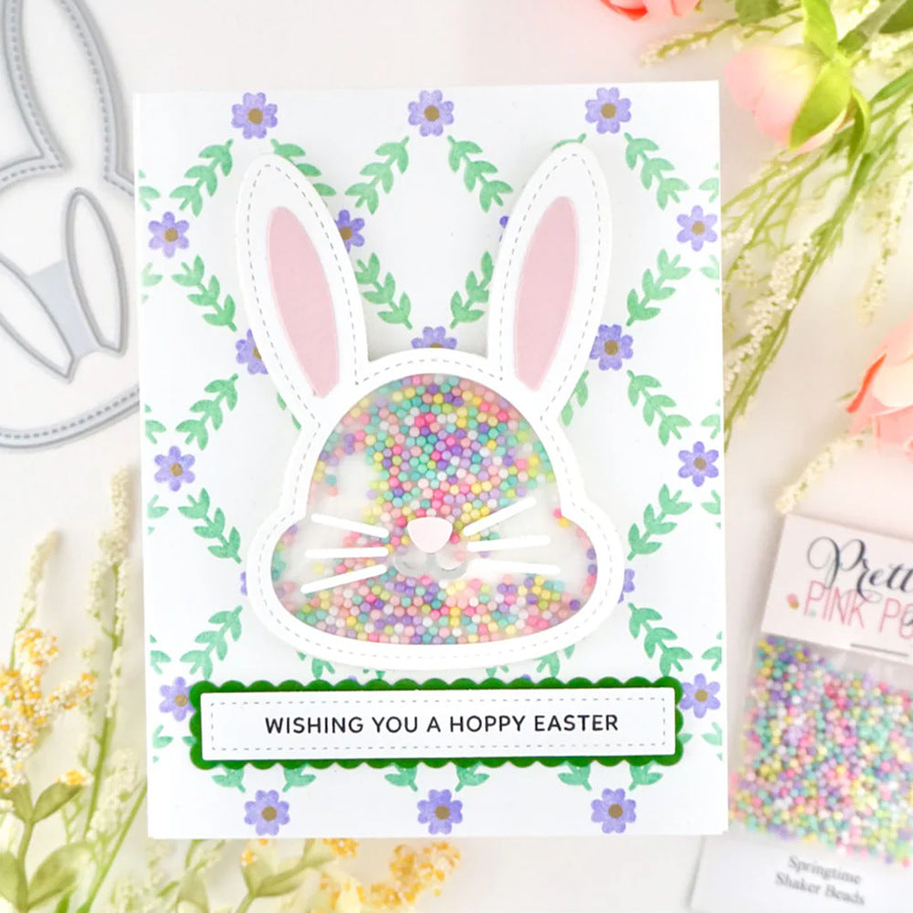 Easter Bunny Head Metal Cutting Dies