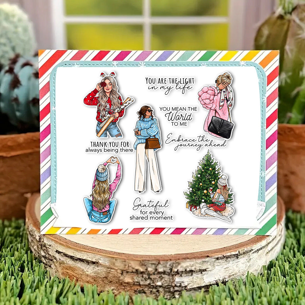 Fashion Girls Clear Stamps