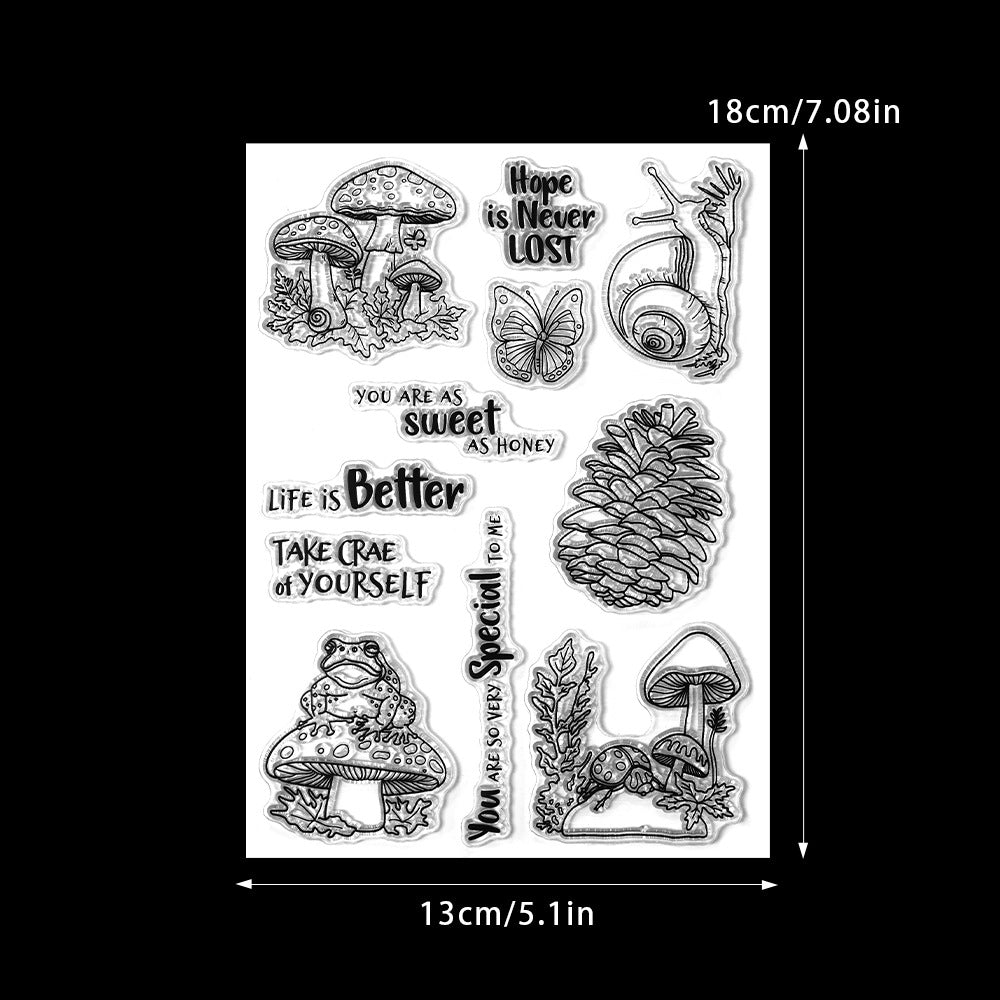 Spring Theme Dies & Stamps Set