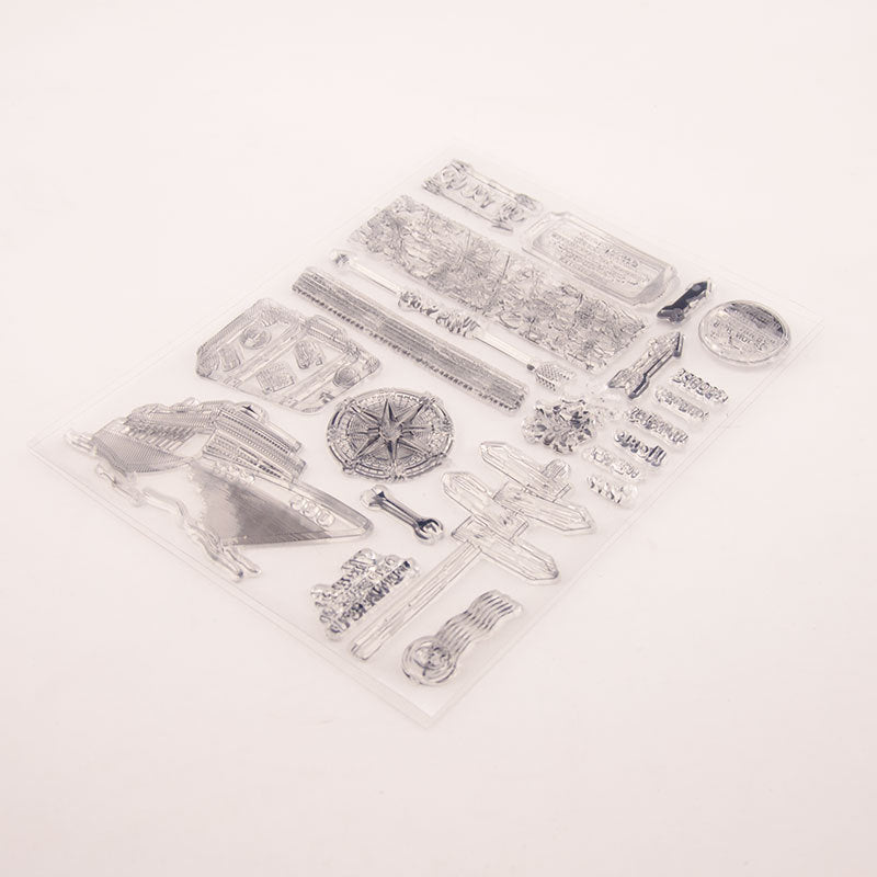 DIY Scrapbook Album Diary Clear Stamps