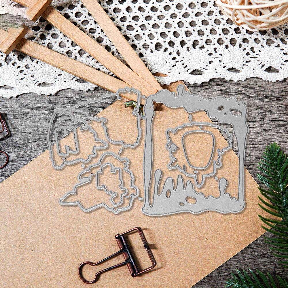 Halloween Candles Dies & Stamps Set