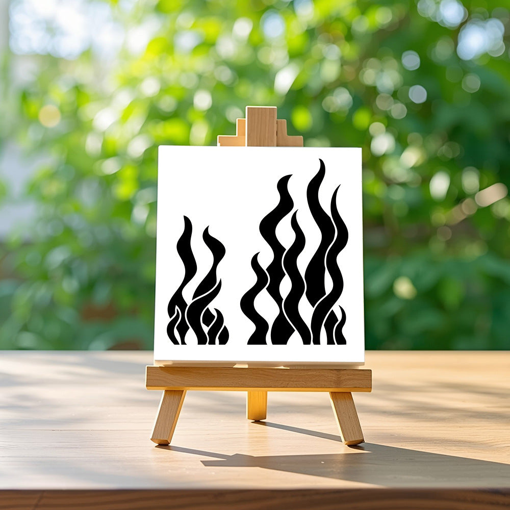 Seaweed Pattern DIY Painting Hollow Stencil