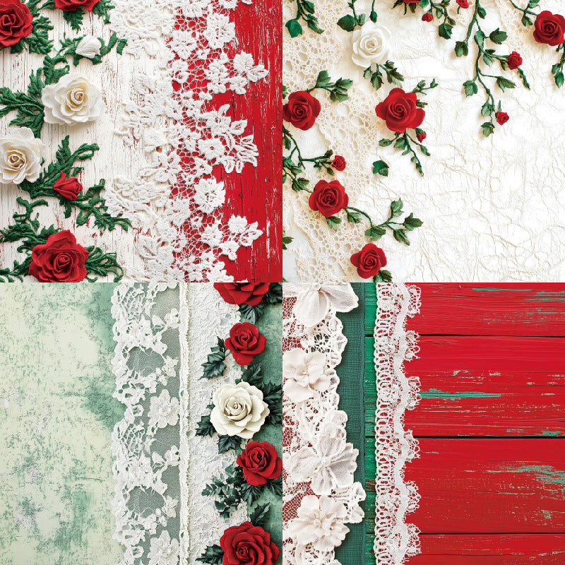 24PCS 6" Grace Scrapbook Paper & Cardstock