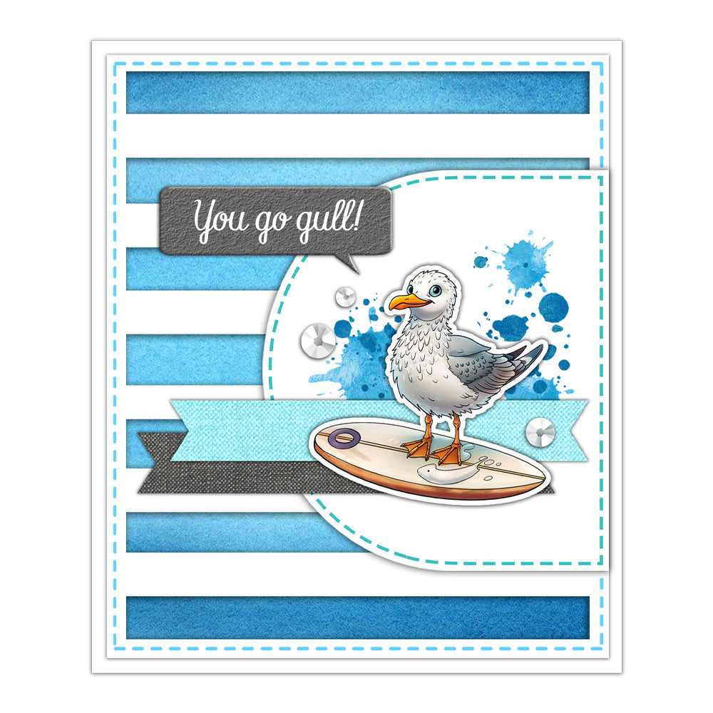 Happy Seagull Dies & Stamps Set