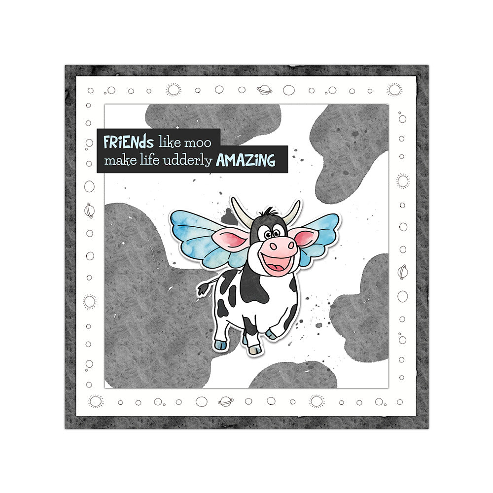 Cute Cows Clear Stamps