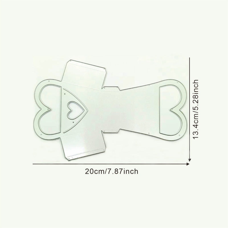Love Hand Basket Metal Cutting Dies