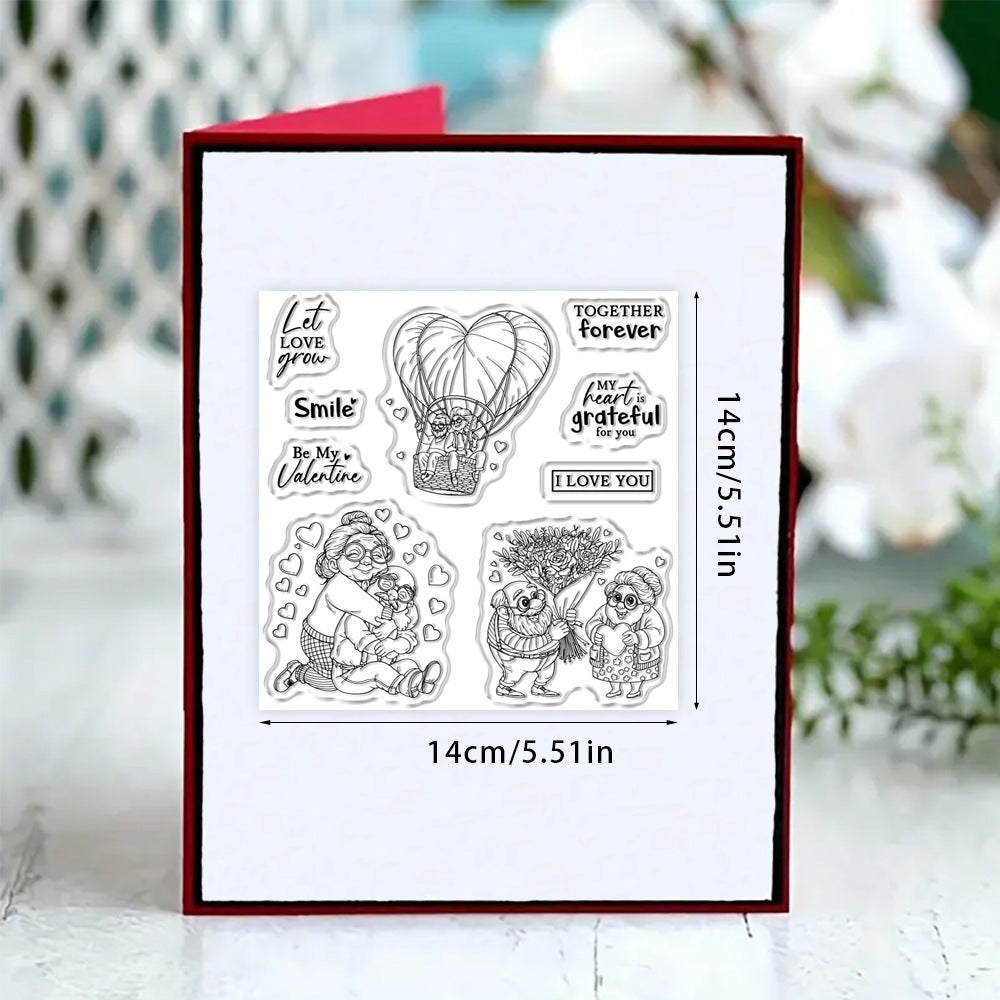 Valentine's Day Theme Clear Stamps