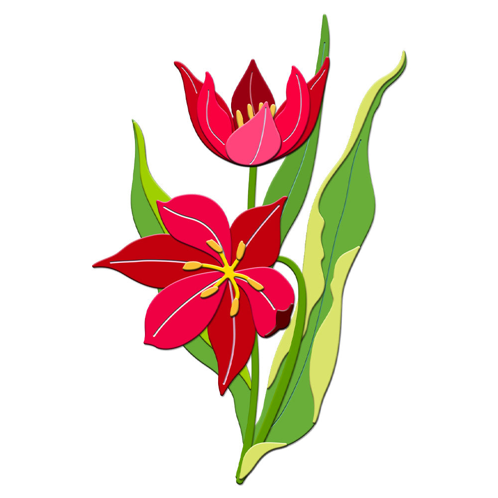 Spring Flower Metal Cutting Dies