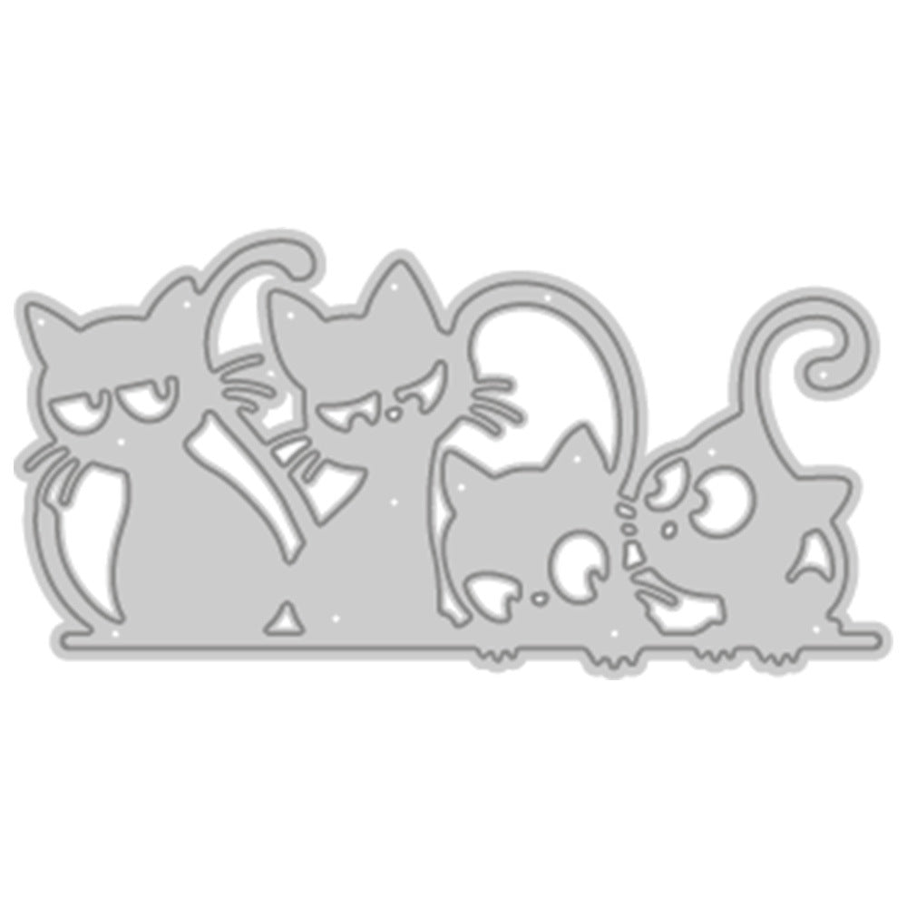 Cute Cats Metal Cutting Dies
