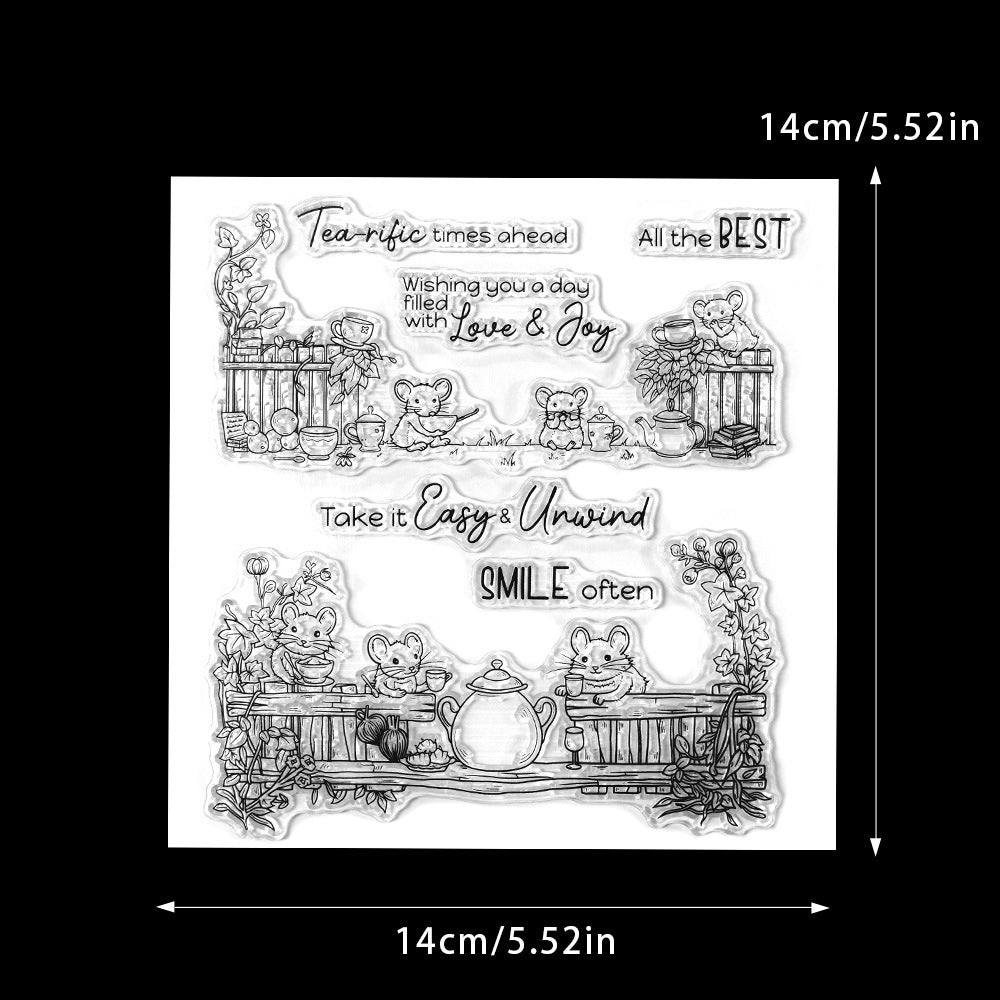 Cute Little Mouse Dies & Stamps Set