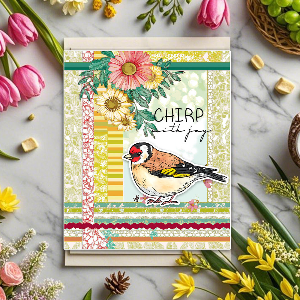 Cute Birds Dies & Stamps Set