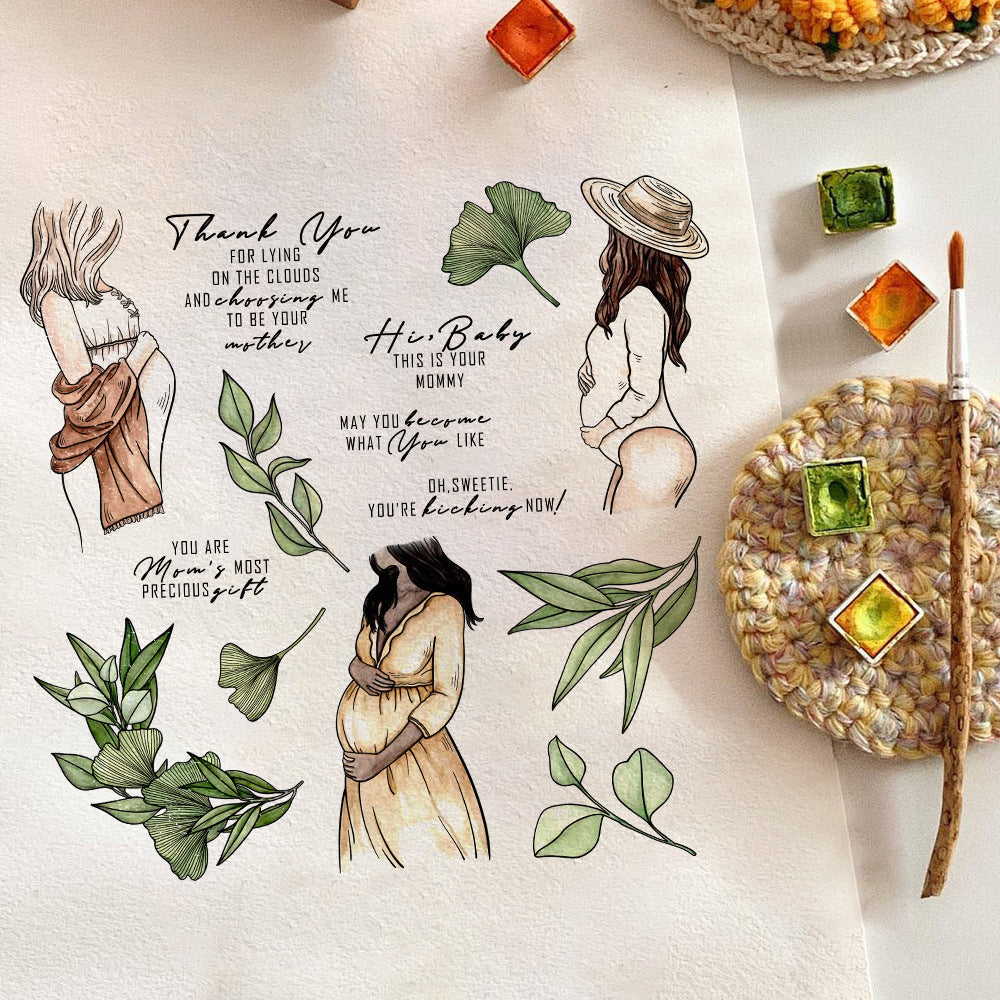 Mother's Day Theme Dies & Stamps Set