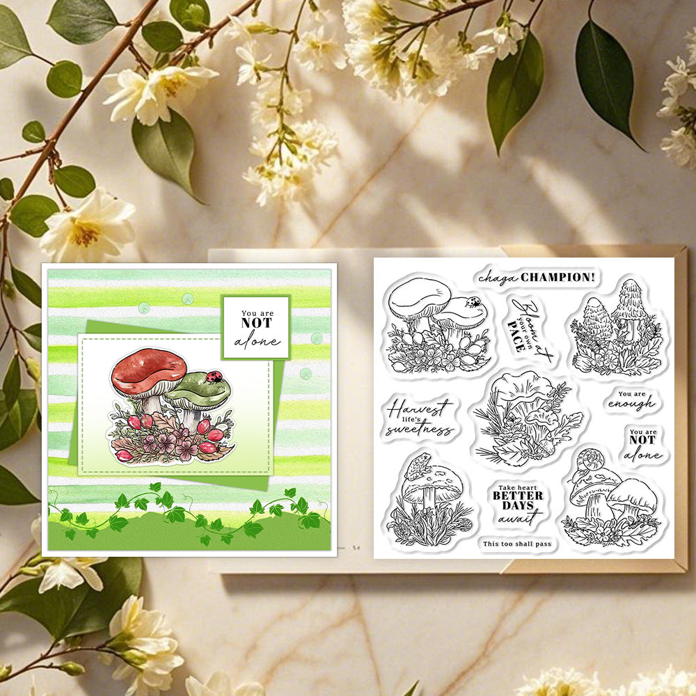 Mushroom Combination Clear Stamps