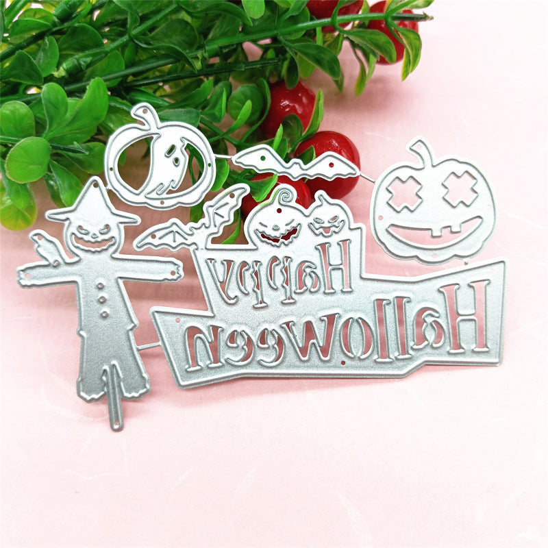 Halloween Bat Pumpkin Metal Cutting Dies