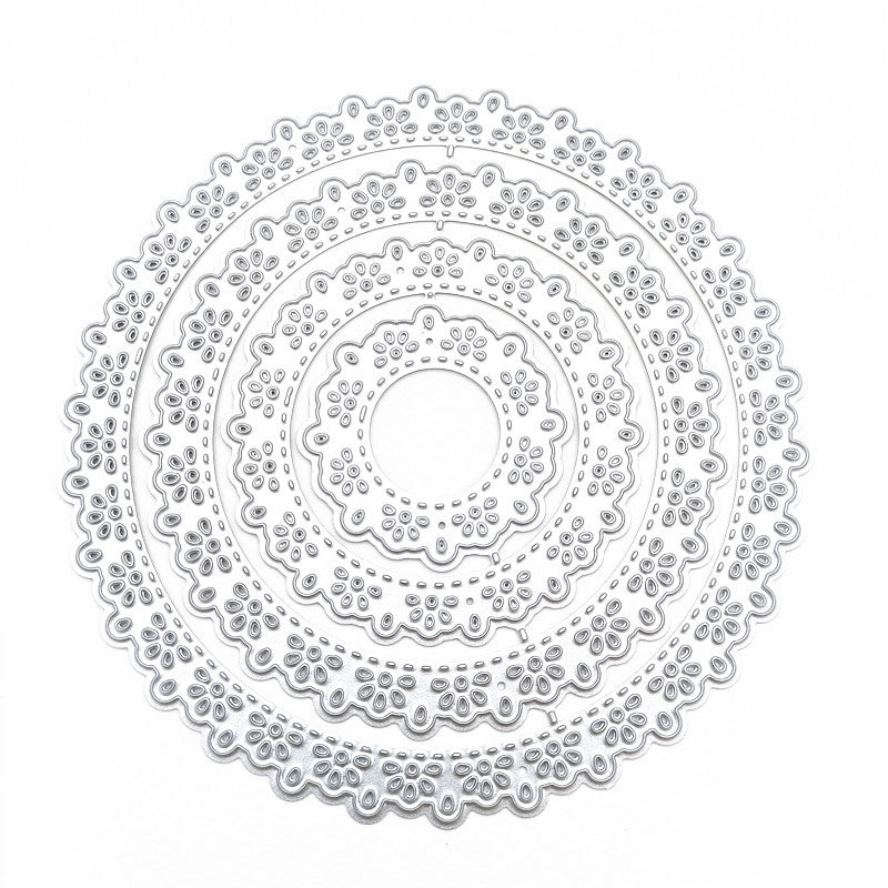 Stackable Round Lace Cutting Dies