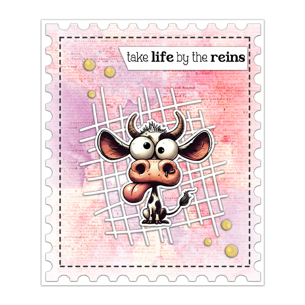 Personality Animals Dies & Stamps Set
