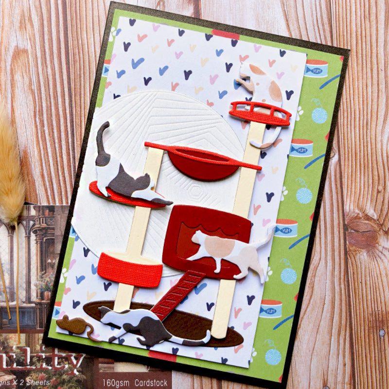 Cat Climbing Rack Metal Cutting Dies