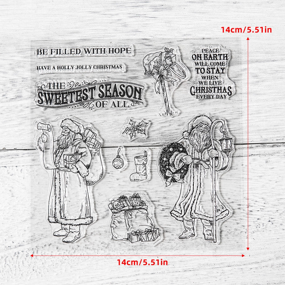 Santa Claus Dies & Stamps Set