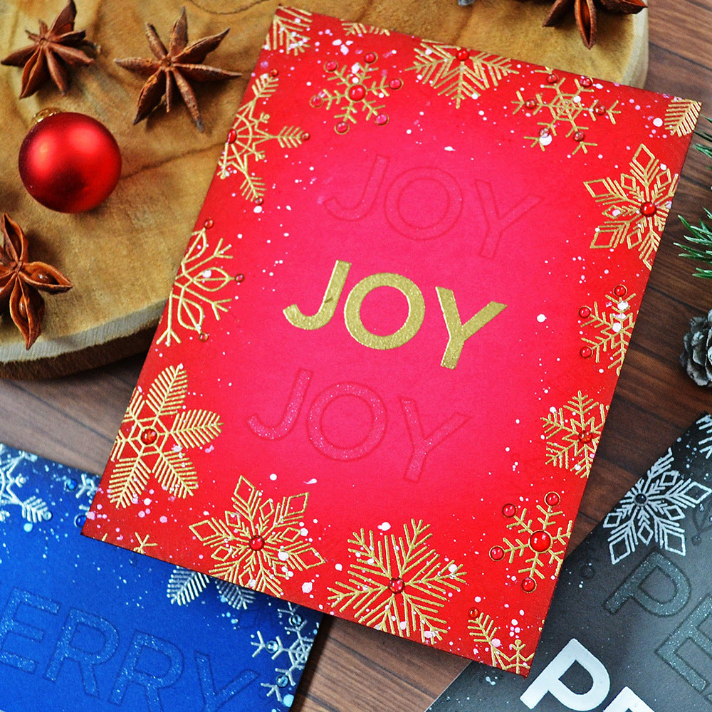 Winter Snowflakes Series Dies & Stamps Set