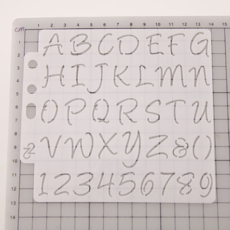 26 Alphabets DIY Hollow Stencil