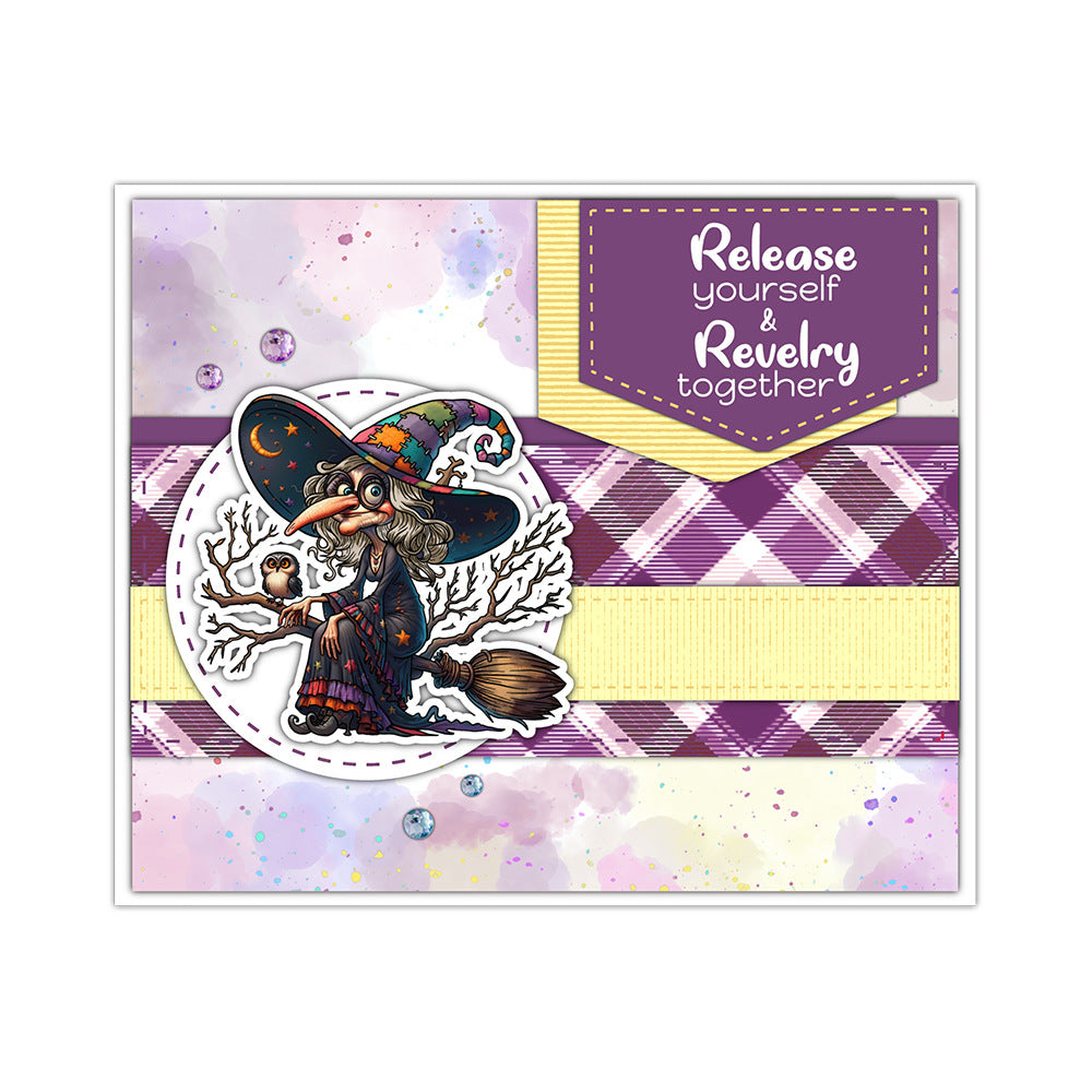 Halloween Witch Dies & Stamps Set