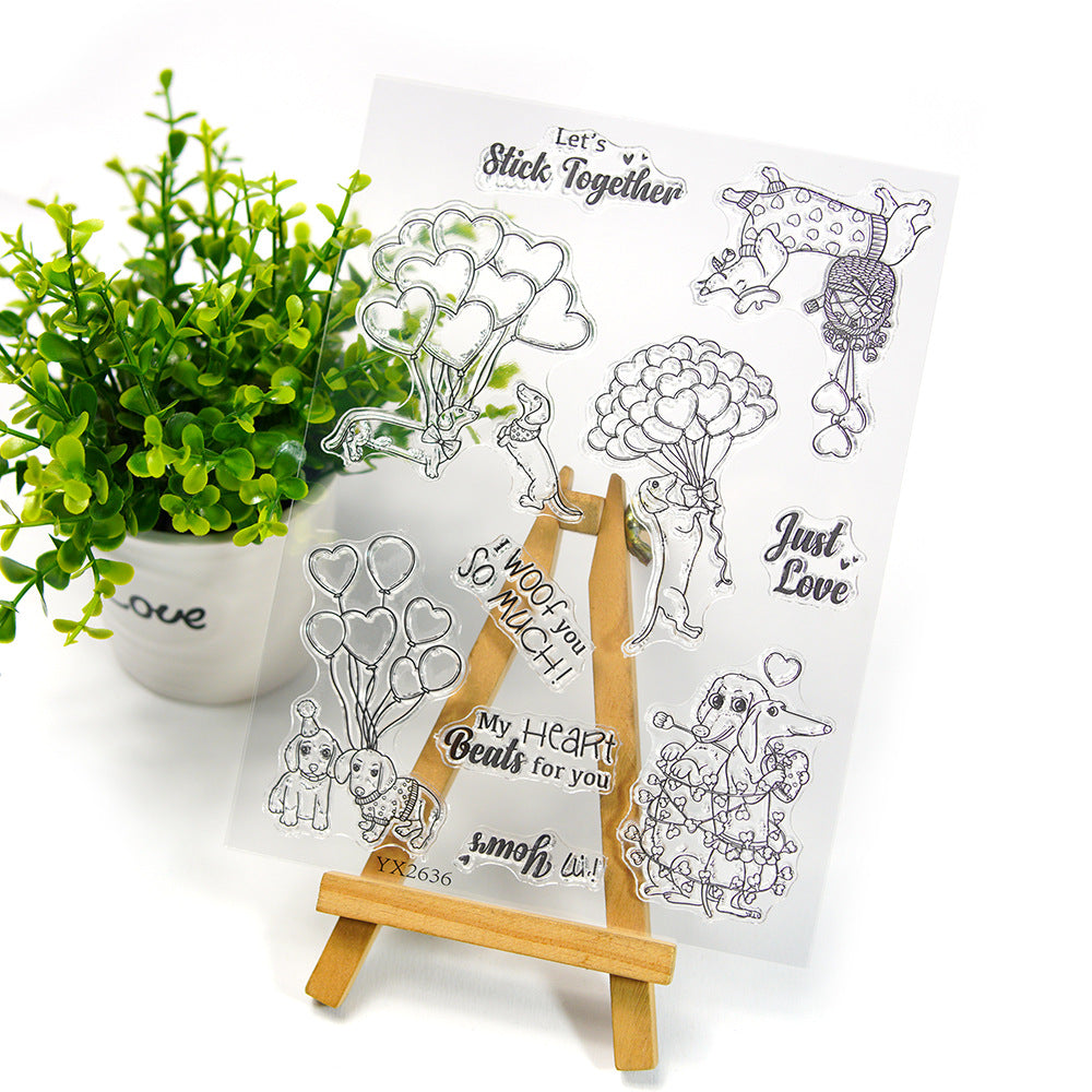 Valentine's Day Theme Dies & Stamps Set