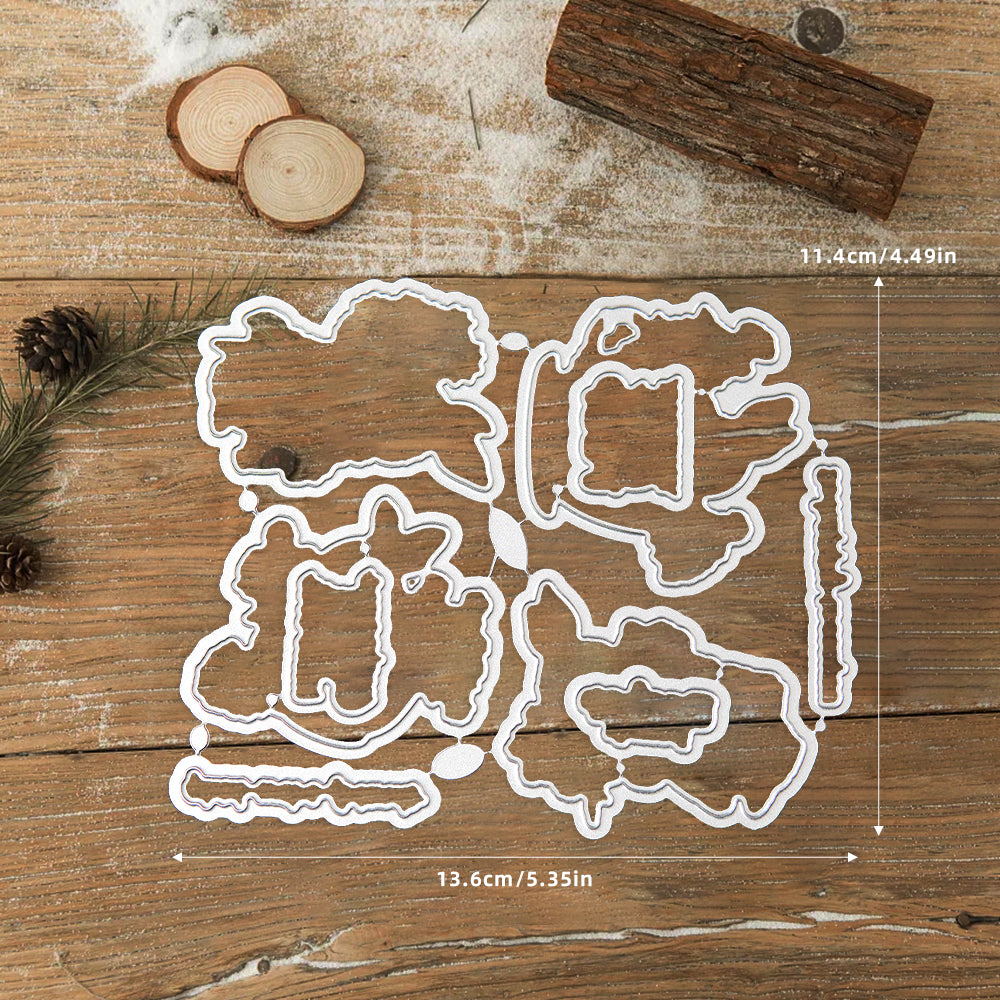 Cute Easter Bunny Dies & Stamps Set
