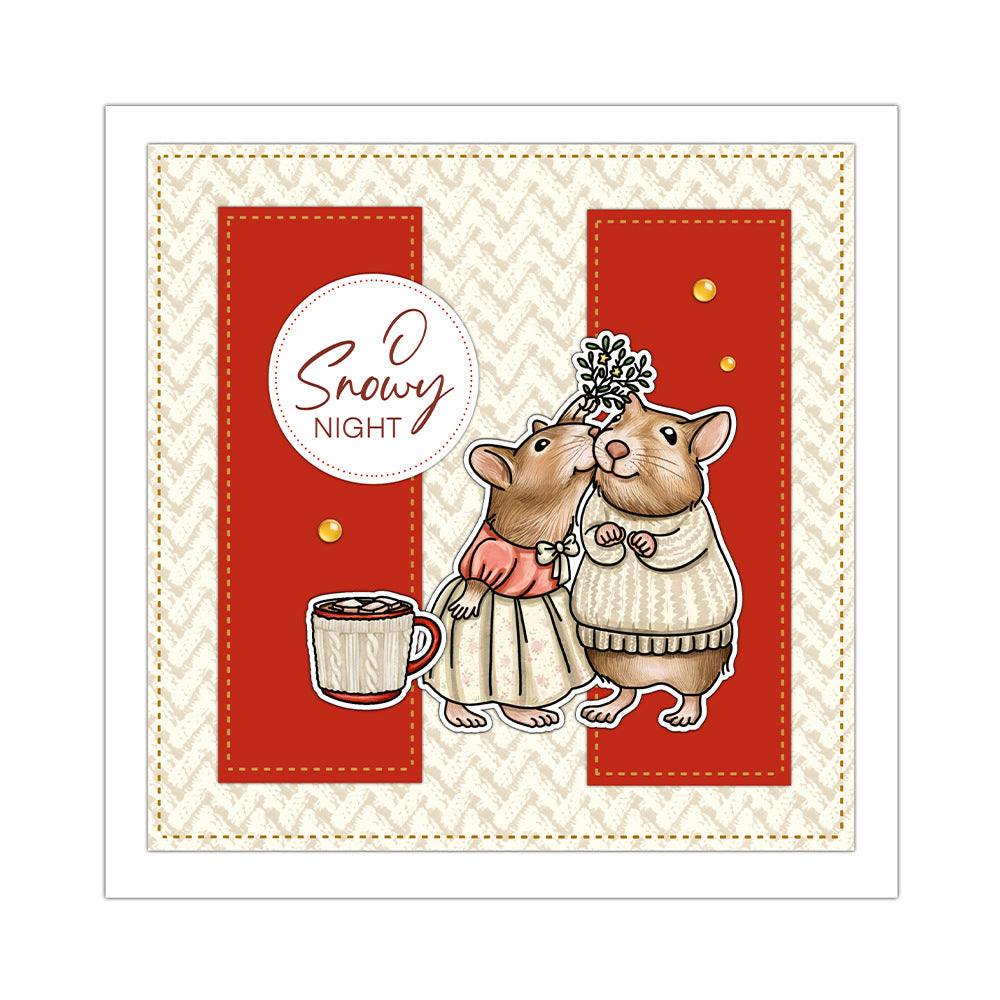Christmas Animals Dies & Stamps Set
