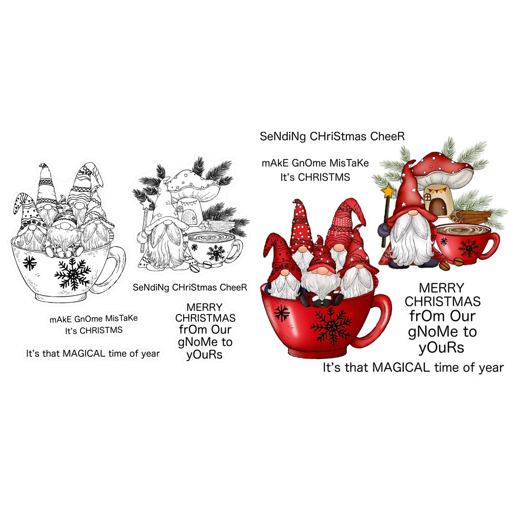 Christmas Gnome Mug Dies & Stamps Set