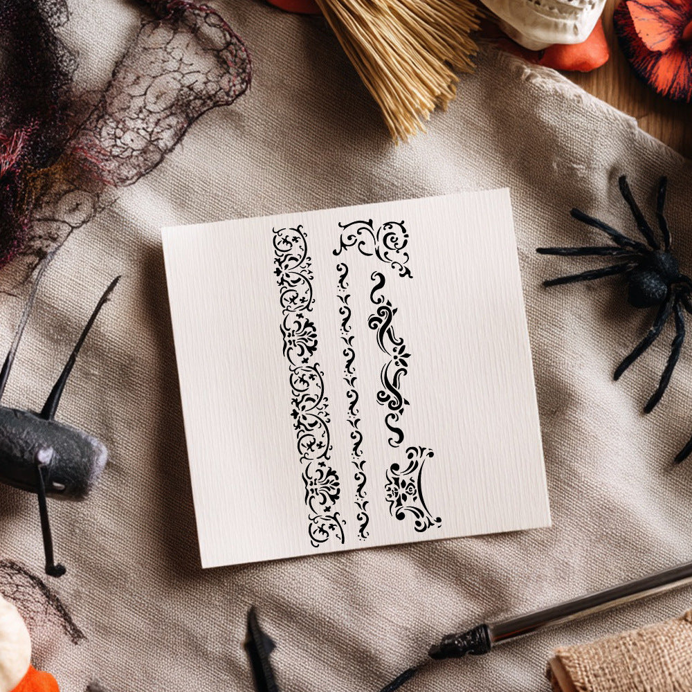 Lace Pattern DIY Painting Hollow Stencil