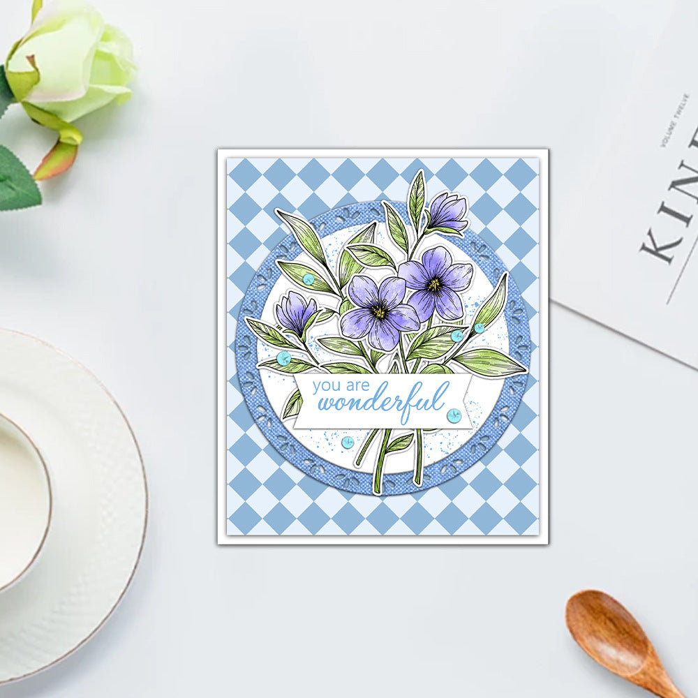 Spring Theme Dies & Stamps Set