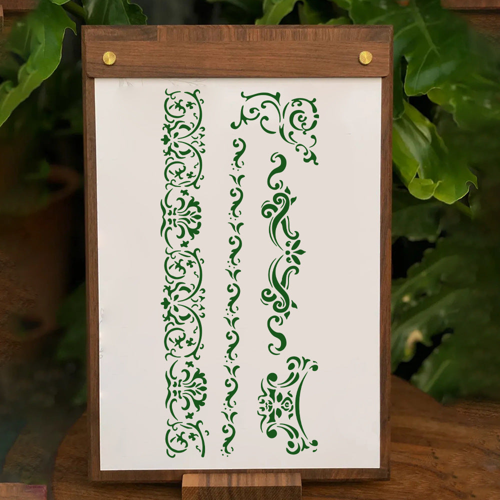 Lace Pattern DIY Painting Hollow Stencil