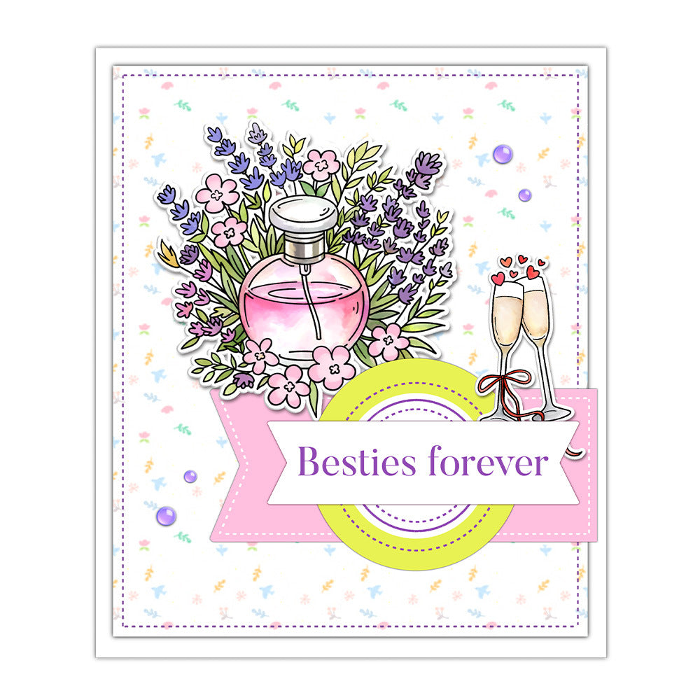 Flowers and Blessings Clear Stamps
