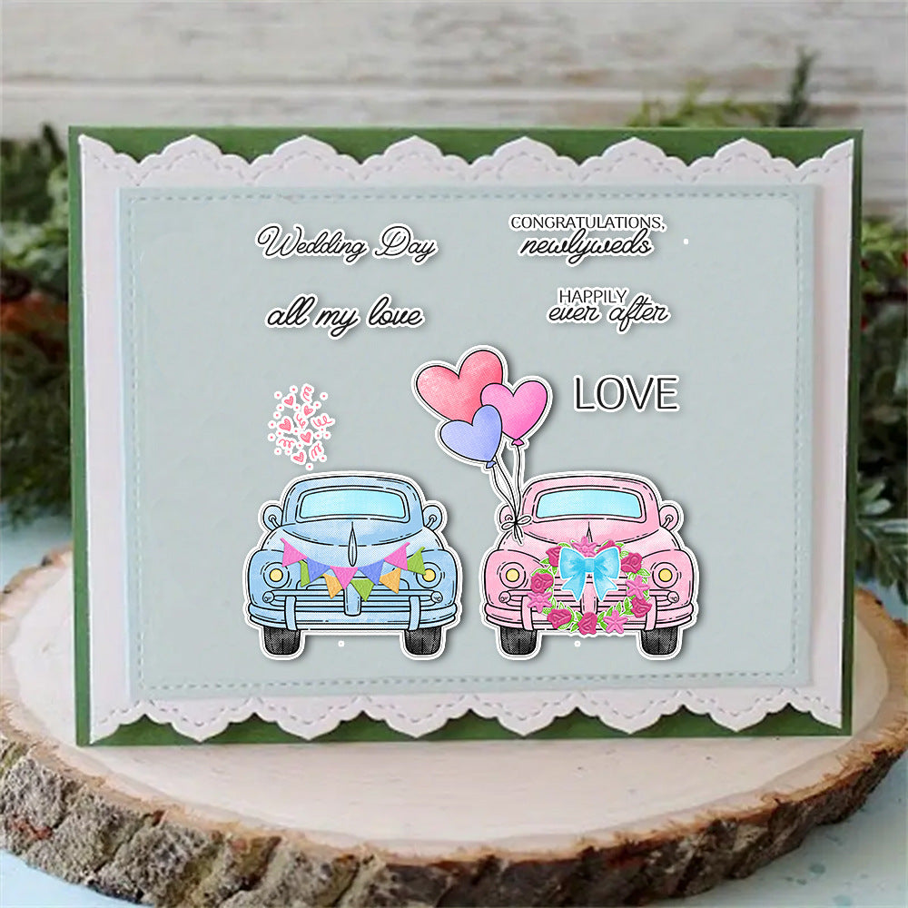 Valentine's Day Theme Dies & Stamps Set