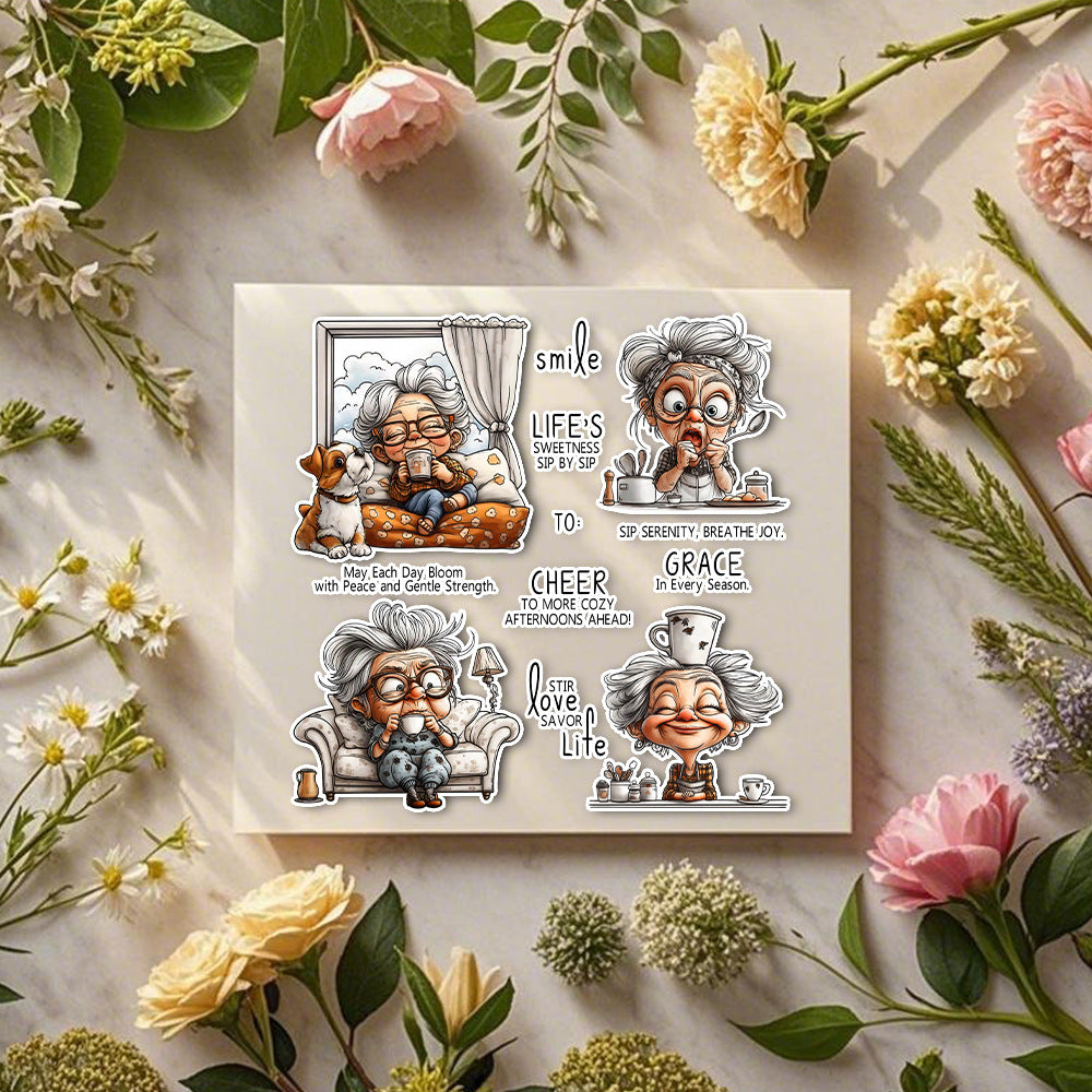 Grandma's Daily Life Dies & Stamps Set