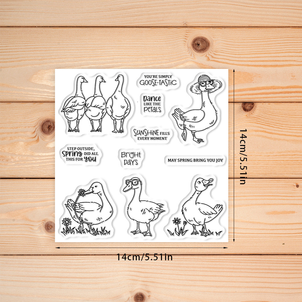 Personality Goose Dies & Stamps Set