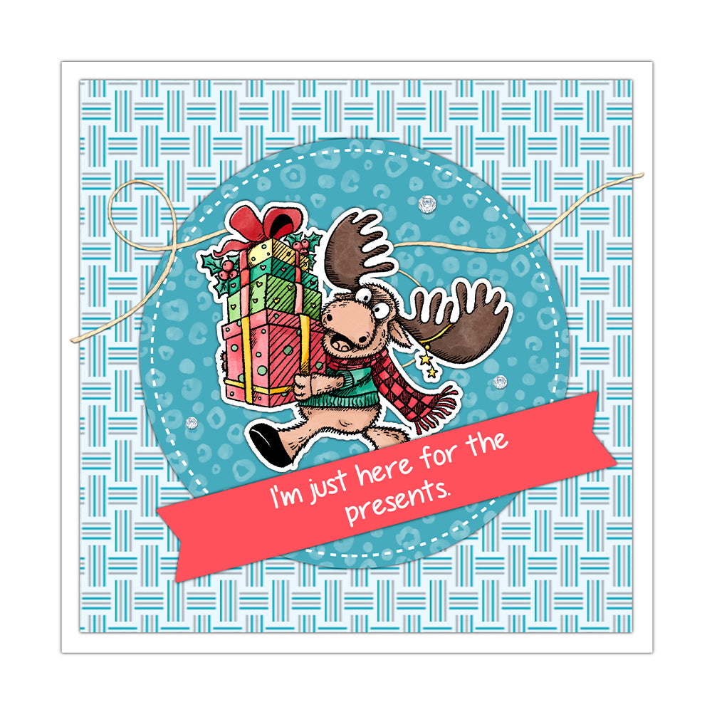 Christmas Animals Dies & Stamps Set
