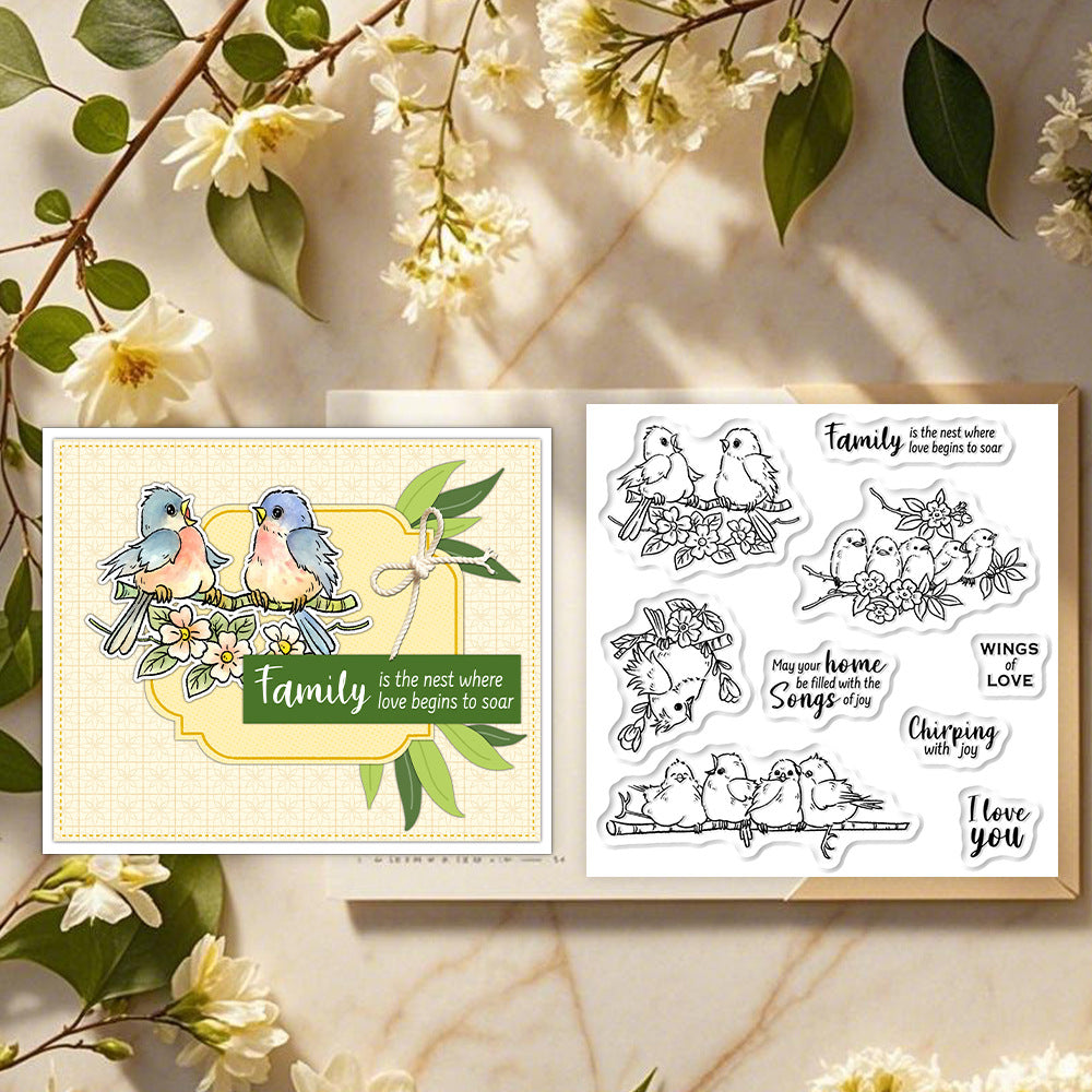 Birds On The Branch Dies & Stamps Set